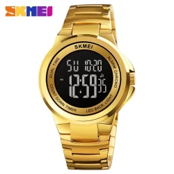 Skmei 1712 Relógio Esportivo Masculino Multifuncional À Prova D'água Com Pulseira De Aço
