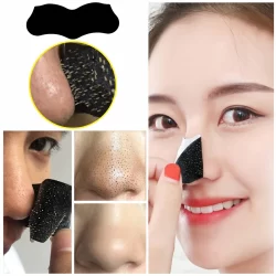 Máscara Adesivo Removedor de Cravos a Base de Carvão de Bambu Limpeza Profunda dos Poros Nose Pore ORIGINAL