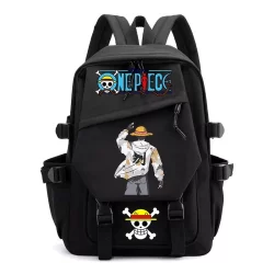 Anime Uma Peça Mochila Saco De Escola Mulheres Homens Grande Capacidade Computador Dos Desenhos Animados Estudante