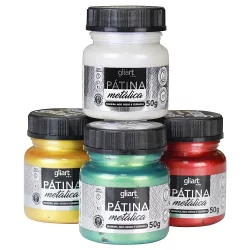 Pátina Cera Metálica 50g - Gliart