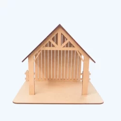 Manjedoura 20cm Presépio Natal Decoração Mdf