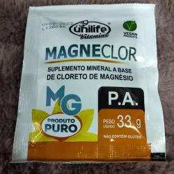 CLORETO DE MAGNÉSIO P.A em pó 33g sabor original (Unilife) UNIDADE