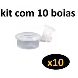 Kit Com 10 Boias Dosadoras Para Filtro De Barro Purificadores De Agua