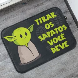 Tapete de Porta  para Entrada, Quarto, Sala 55x35cm