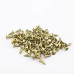 Parafuso Chipboard Chata Para Madeira 3,0x10 Kit 100 Peças