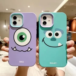 Capa De Silicone Com Estampa De Desenho 3 Em 1 Para Iphone 14 11 12 13 Pro Max X Xs MaxXr 7 8 Plus SE 2020 Da Tampa Do Caso