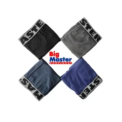 Kit 5 ou 3  Cueca Boxer PLUS SIZE Tam- GG3,GG2,GG1,XGG,GG  VESTE 44 até 58 ( BIG MASTER original )