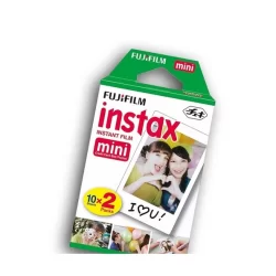 Filme instax 20 fotos poses compatível câmeras instax mini 50s 25 mini 7,8,9,11,12  e impressoras
