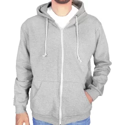 Blusa de frio Masculina com zíper e capuz
