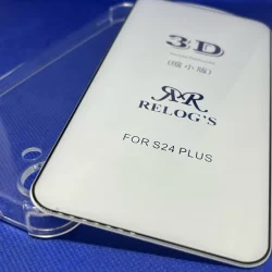 Kit 2 em 1 - Samsung Galaxy S24 Plus ( S24+ ) - Película de Vidro 3D Frontal e Capa Capinha Case