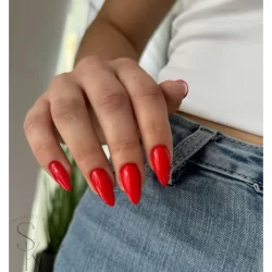 Postiça Realista Premium decorada Vermelha