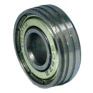 Kit 10 Rolamento 608 zz 608zz com friso lateral - Medidas: 8x22x7mm