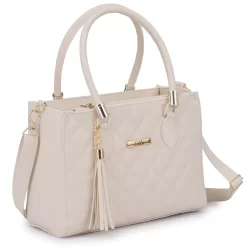 Bolsa feminina Lorena média bordada promoção