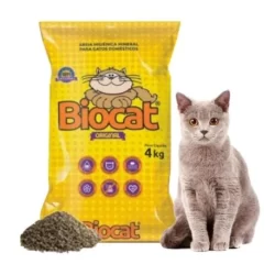 Biocat Areia GRANULADO MINERAL 100% NATURAL 12kg