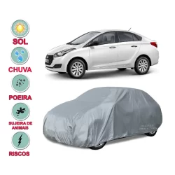 Capa cobrir carro HB20 Sedan 100% Impermeável Proteção Total Bezzter