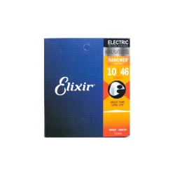 Encordoamento Para Guitarra 0,10 Light Elixir 12052 10-46