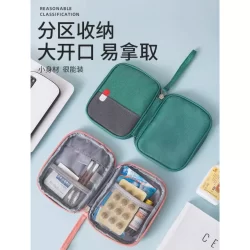 Bolsa De Remédios Portátil De Viagem Necessário