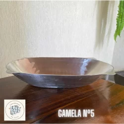 Gamela Nº5 - 12 litros - Alumínio Fundido Batido bem polido - Gamela Artesanal 5