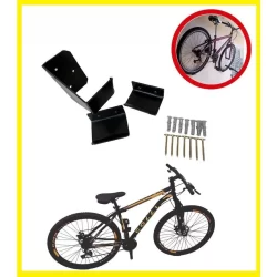 Suporte de Bicicleta de Parede Horizontal Para Bike Mtb Speed e Universal chapa grossa