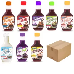 Kit Molho Para Ração Cães Pet Ipet Tasty Dog 8 Sabores- 250g