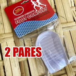 PROMOÇÃO Kit 2 Pares Calcanheira de Silicone Gel Ortopédica Esporão Dor