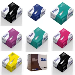 Agulha Hipodérmica Descartável Estéril Medix 100un