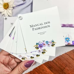 Manual dos Padrinhos com ilhós