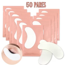 Kit 100 Adesivos Gel Pad Protetor De Pálpebras Alongamento Adesivos de Olho Para Cílios (50 Pares)