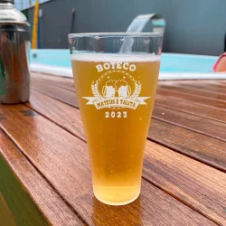 Kit 100 Tulipas de Chopp / Cerveja 220 ml Acrílico Personalizadas (fazemos qualquer tema desejado)