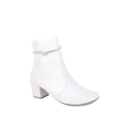 Bota feminina salto bloco strass brilho bico quadrado tira de strass brilho