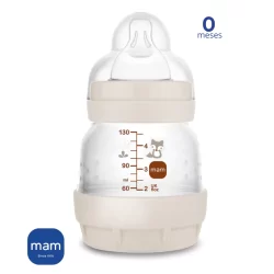 Mamadeira Mam Easy Start 130ml (0 meses) Bebê Bege Recém Nascido Menino Menina Neutra Original