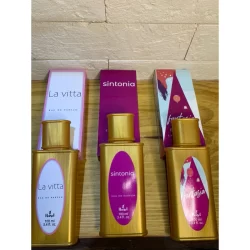 Kit com 3 Perfumes Femininos 100ml cada