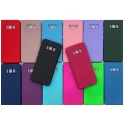 Capa Capinha Para-SAMSUNG S8 - Samsung Silicone Aveludado  POR DENTRO