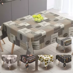 Toalha De Mesa Térmica Impermeável 6 ou 4 Lugares Cozinha
