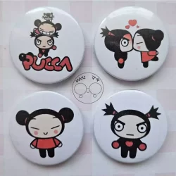 Kit Buttons Pucca