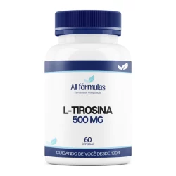 L - Tirosina 500 MG - 60 Cápsulas