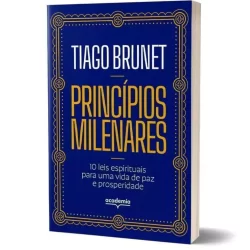Livro Princípios milenares: 10 leis espirituais para uma vida de paz e prosperidade - Thiago Brunet
