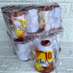 LINHA PARA PIPA VERA CRUZ 500 JARDAS FIO 10 PACOTE COM 12 UNIDADES