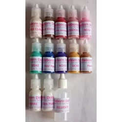 Kit de Tintas Air Dry Premium Bebê Reborn com 11 Cores Concentradas + Verniz 10ml, e diluente de 20ml brinde.