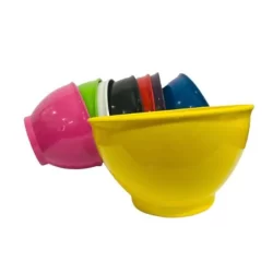 Cumbuca Bowl 800ml Mix de Cores; Kit 8,10,12,16 ou 20(Plástico). Caldos/Petiscos/Frutas/Sobremesas.