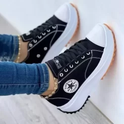 tenis feminino plataforma casual dia a dia