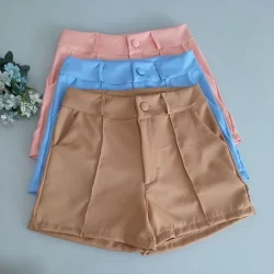 Short Alfaiataria Feminino Social