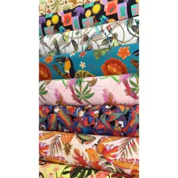 Viscose Estampa Digital  Farm 100% viscose (0,50) E (1metro)