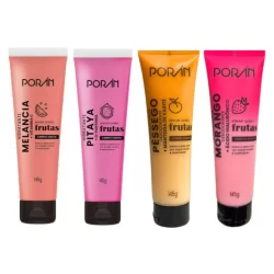 Kit Poran c/ 4 Hidratante Corpo e Rosto 145g