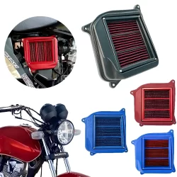 Filtro De Ar Grau + Moldura Externa Honda Cg Titan 125 2000 / 2004 Fan 125 2005 / 2008