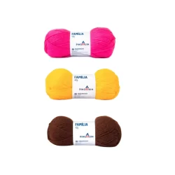 Fio/Lã Acrílico Pingouin Familia 40g - Tex 375 106 metros (unidade)
