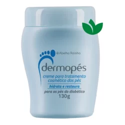 DERMOPÉS Creme Para Tratamento Cosméticos Para Os Pés Do Diabético 130g Abelha Rainha