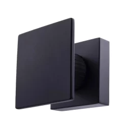 Acabamento Quadrado Preto Black Registro Deca e Docol Metal Cogumelo