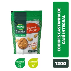 Cookies Castanha De Cajú Integral Vitao 120G