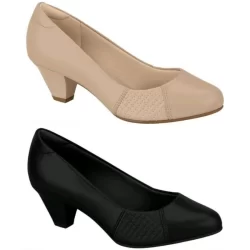 Sapato Scarpin Feminino Modare Salto Médio Ortopédico Joanete 7005647